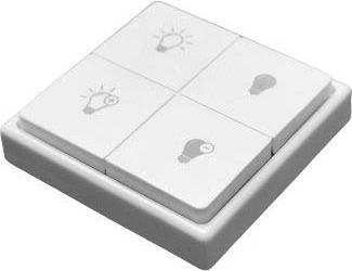 Actual product image Light Solutions Lightbee Zigbee tangent med ikoner