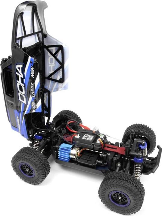Immagine prodotto Maverick Doha 1/20 4WD Elektro Truck - Blau (Ready to run) (RTR pronto all'uso)
