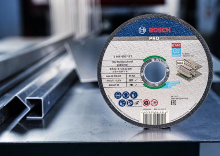 Produktbild Bosch Professional Zubehör PRO Stainless Steel and Metal Trennscheibe, 125 x 1 x 22,23 mm