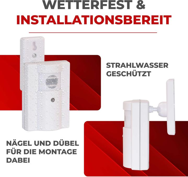 Produktbild Heidemann Funkgong Set HX Pet (Haustierklingel) (Funk 433-Mhz)