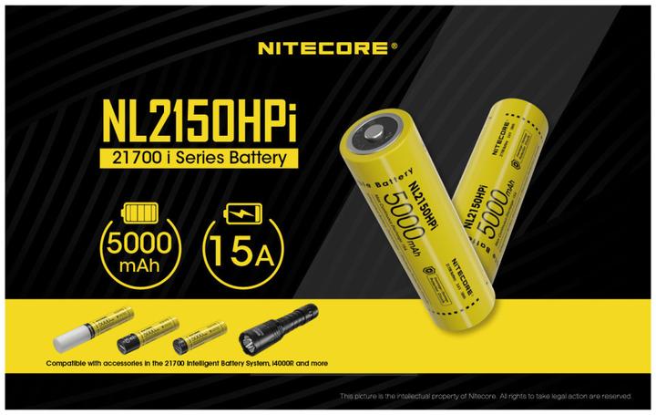 Produktbild Nitecore Intelligent Battery System NL2150HPi - Set 2