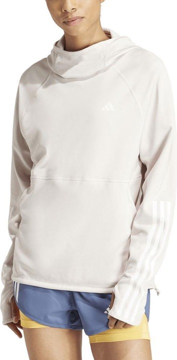 Immagine prodotto adidas Felpa con cappuccio Own The Run 3-Stripes da donna (S)