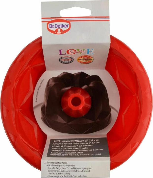 Produktbild Dr. Oetker Silikon-Rundkuchenform Ø18x9 cm (18 cm)