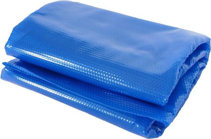 Produktbild Swisshandel24 Pool-Abdeckung Wärmeplane Abdeckplane Solarplane Solarabdeckung, Stärke: 400 µm - rund 3,66m blau
