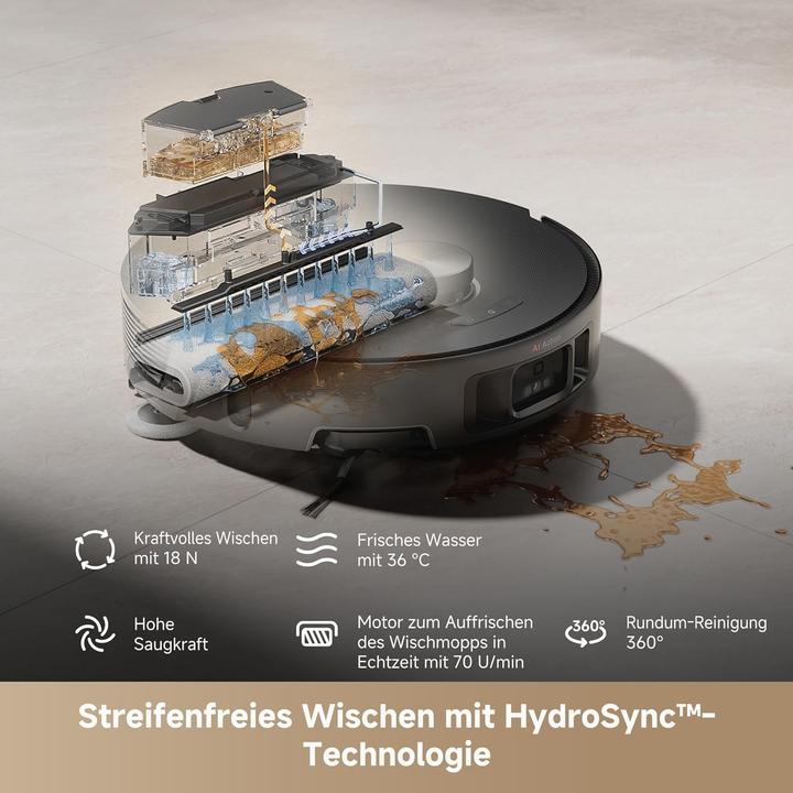 Actual product image Mova Z50 Ultra (19000 Pa, Wiping roller)