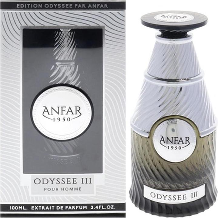 Anfar Odyssee III for Men 3.4 Oz Extrait De Parfum Spray (Extrait De Parfum)