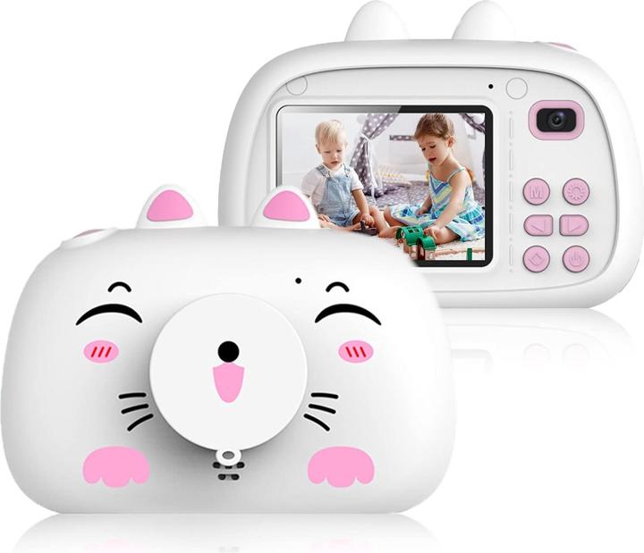 Produktbild Supbro Kinderkamera J0002 mit Silikonhülle und 1080P HD