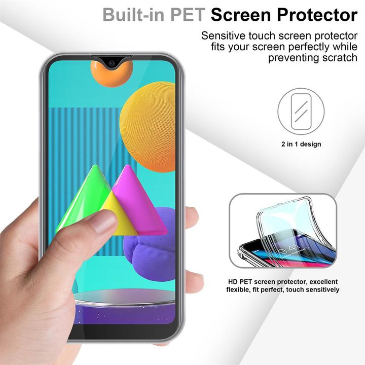 Immagine prodotto Cadorabo TPU 360 gradi di copertura del caso (Samsung Galaxy M01)