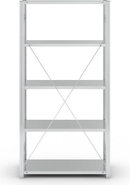 Actual product image eurokraft pro Shelf plug-in rack, galvanized
