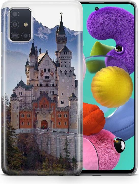 König Design Hülle Handy Schutz für Samsung Galaxy A7 (2018) Case Cover Tasche Bumper Etuis (Samsung Galaxy A7 (2018))