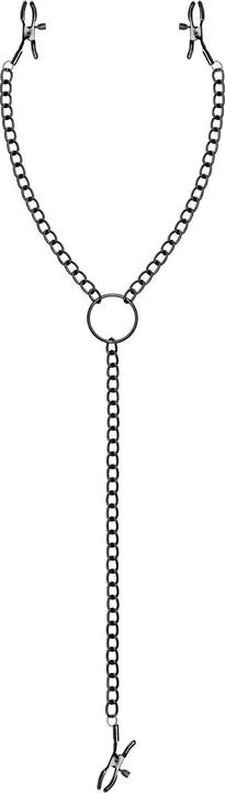 Magic Silk Pinces à Tétons et Clitoridiennes - Noir