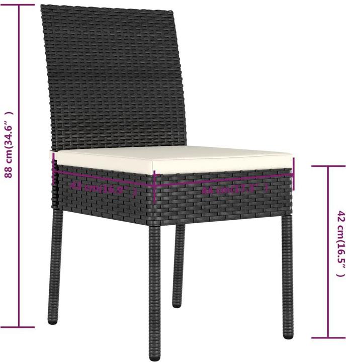 Produktbild vidaXL Essstuhl