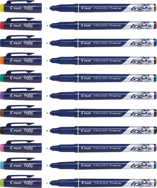 Actual product image Pilot FriXion Fineliner (Orange, 1 x)
