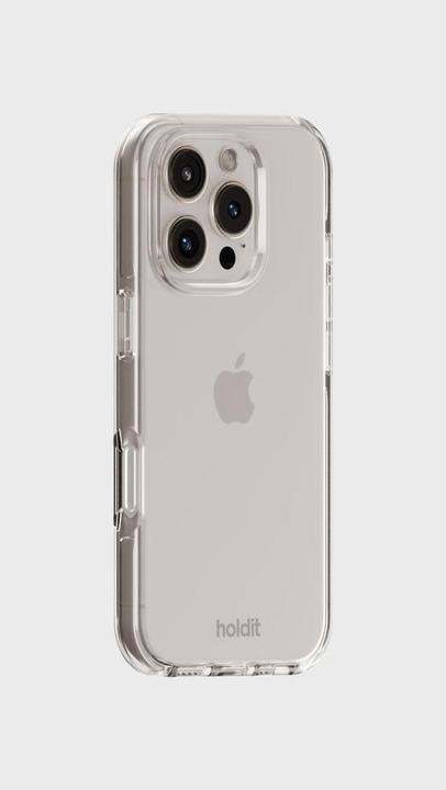 Actual product image Holdit Seethru Case iPhone 16 Pro Max White (Apple iPhone 16 Pro Max)