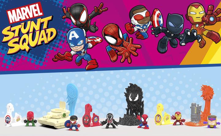 Produktbild Hasbro F70625X0 Spiderman STUNT SQUAD Mini Playset