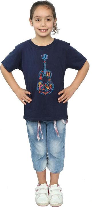 Immagine prodotto La Maison du Coco Maglietta in cotone con chitarra per ragazze (128)