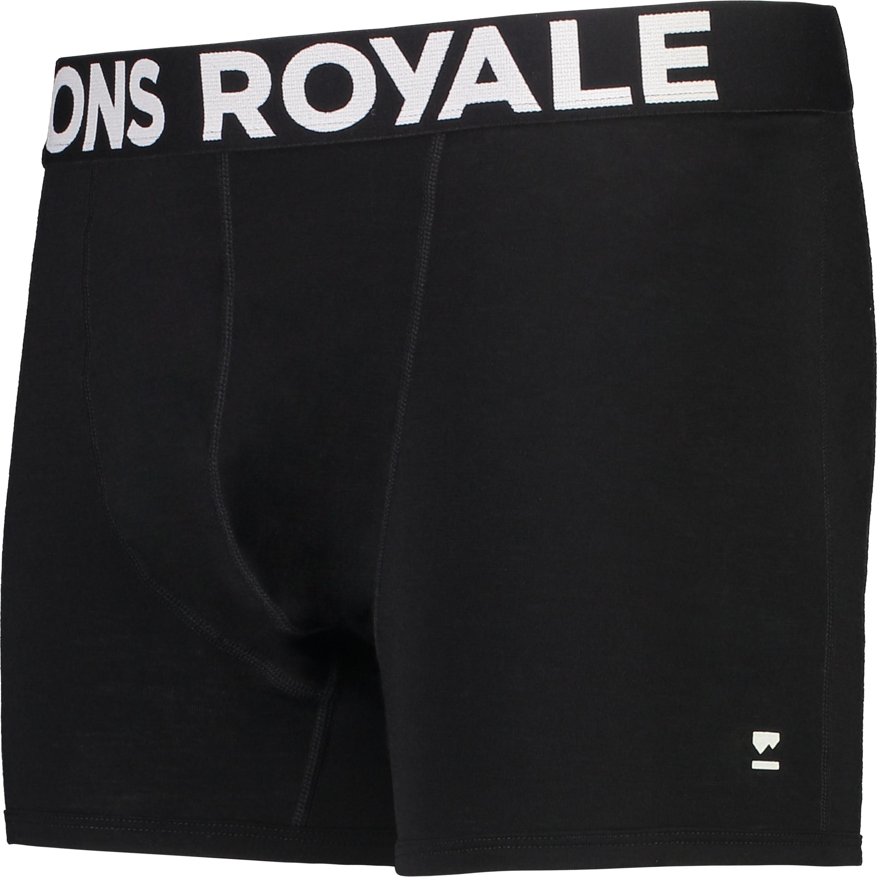 Mons Royale, Herren, Funktionsunterhose, Hold 'em Shorty Boxer (L), Schwarz, L