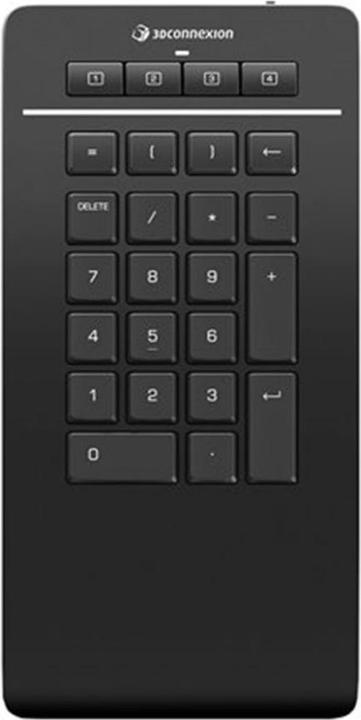Produktbild 3Dconnexion Numpad Pro (Nummernblock, Kabelgebunden, Kabellos)