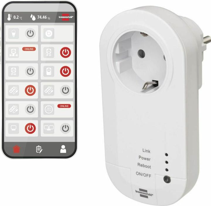 Produktbild Brennenstuhl Wi-Fi Steckdose