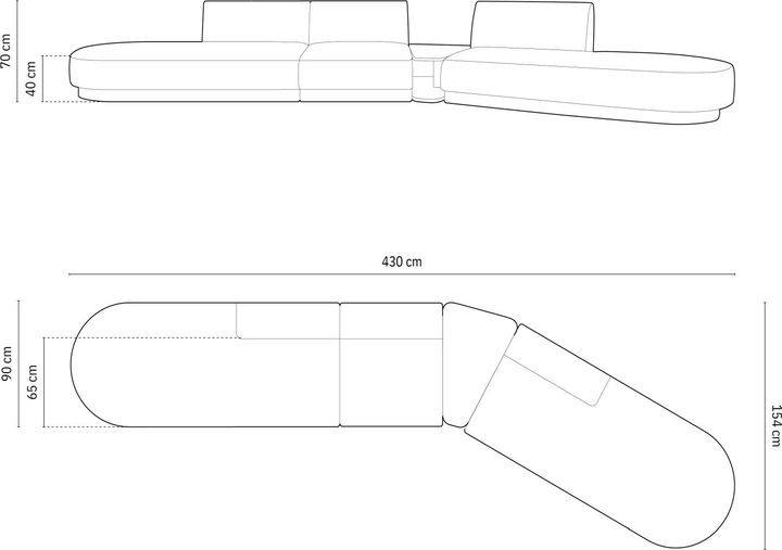 Produktbild Micadoni Miley (2-Sitzer, 3-Sitzer, 4-Sitzer)