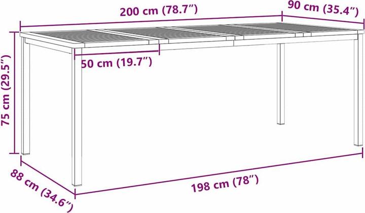 Produktbild vidaXL Garten Esszimmer Set