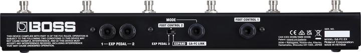 Actual product image BOSS (Electronics) GA-FC EX Foot Controller