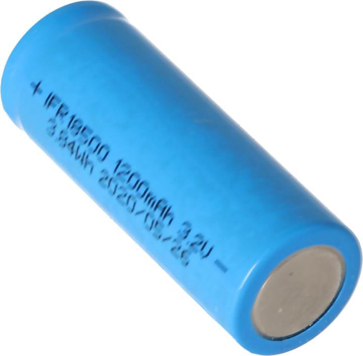 Image du produit EIZfan Batterie IFR 18500 Flat Top sans tête non protégée (1 pcs, 18500, 1200 mAh)