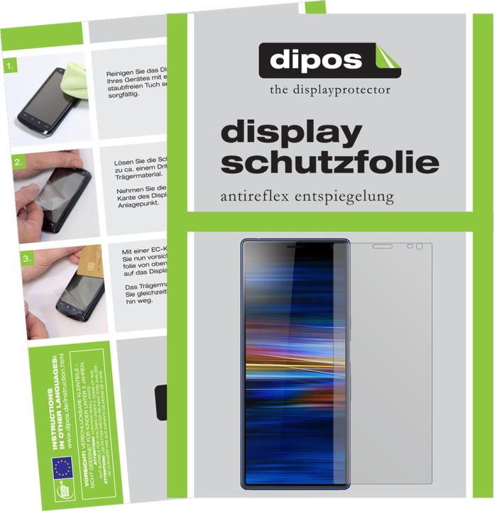 Pellicola Protettiva Antiriflesso Dipos Per Sony Xperia 10 | 6 Pezzi | Made In Germany