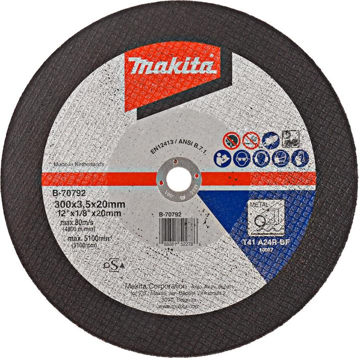 Immagine prodotto Makita Disco da taglio 300x20 in acciaio