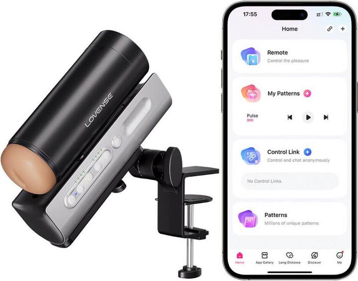 Actual product image Lovense Solace Pro