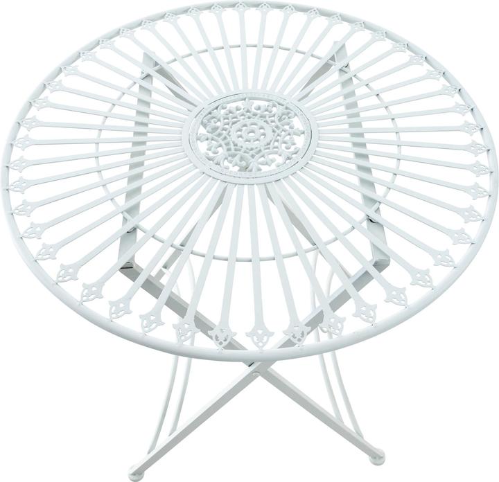 Actual product image CLP Tegal table, white (71 cm)