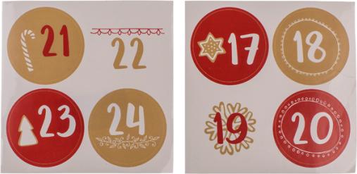 Produktbild Out of the blue DIY Adventskalender zum Befüllen
