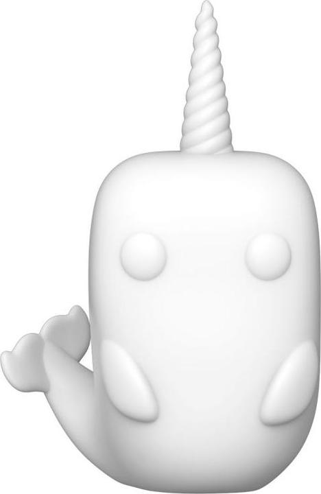 Actual product image Funko Pop! Disney: Elf - Narwhal (DIY) (White) - Special Edition