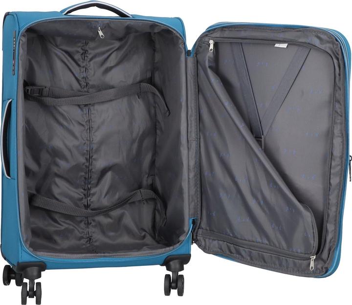 Actual product image D&N Travel Line 9204 4 wheel suitcase set 3 pieces (202 l)
