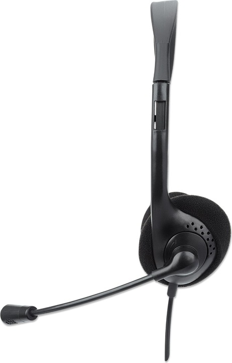 Actual product image Manhattan Stereo USB headset (Cable, USB-A)
