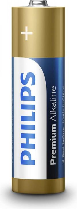 Image du produit Philips Premium Alkaline LR6M4B/10 pile ménagère Pile à usage unique AA (4 pcs, AA)