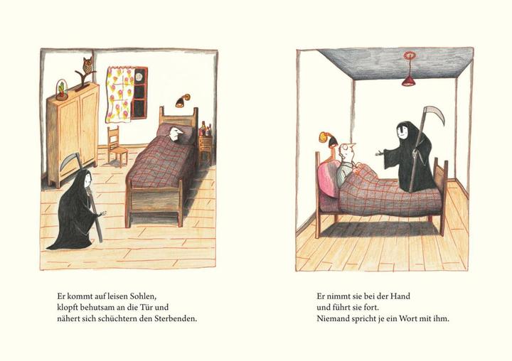 Produktbild Der Besuch vom kleinen Tod (Deutsch, Kitty Crowther, 2011)
