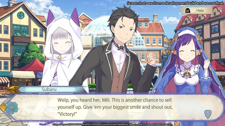 Actual product image Spike Chunsoft Re:ZERO - The Prophecy of the Throne (Switch, DE)