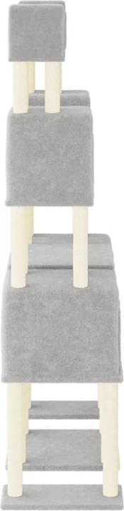 Actual product image vidaXL Kratzbaum (199 cm, Light grey)