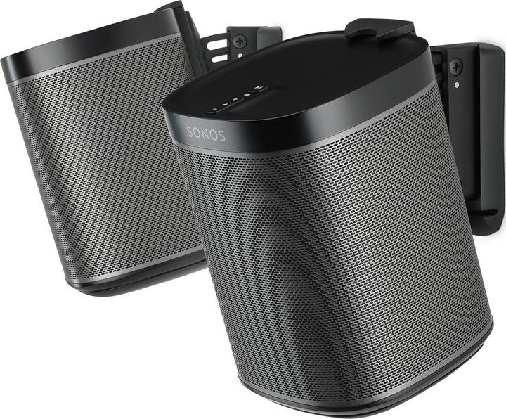 Produktbild Flexson Wandhalterung für Sonos One und Play:1 (1 Paar, Wandmontage, Schwenkbar, Neigbar, Drehbar)