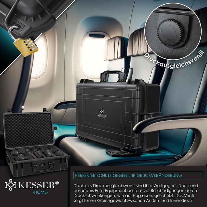 Produktbild Kesser Fotokoffer Kamerakoffer Transportkoffer Schutzkoffer Kamera (Fotokoffer, 35 l)