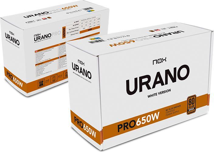 Image du produit Nox PRO White 650W Bronze (650 W)