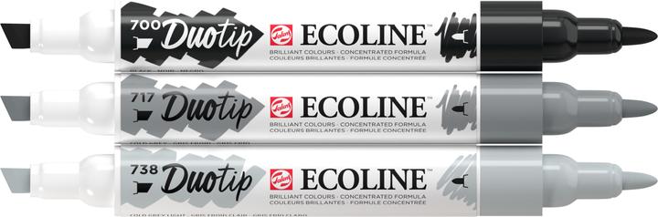 Produktbild Talens ECOLINE DUOTIP - Farbstifte Set (Mehrfarbig, 3 x)