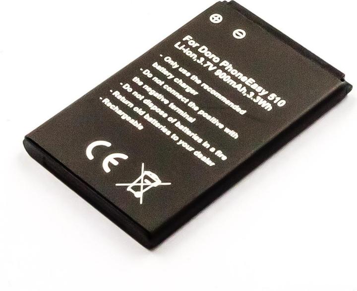Immagine prodotto AGI 29991 - Batteria - Doro - Doro PhoneEasy 508 - Nero - Ioni di litio (Li-Ion) - 900