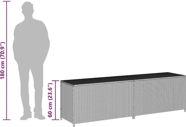 Actual product image vidaXL Finette