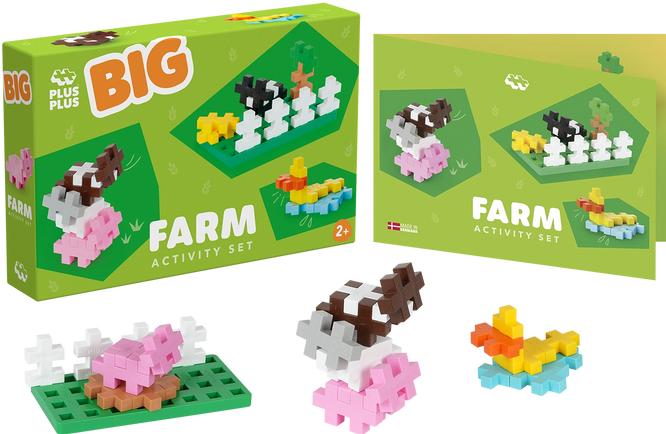 Image du produit Plus-Plus 50 Kreativ Bausteine BIG Bauernhof