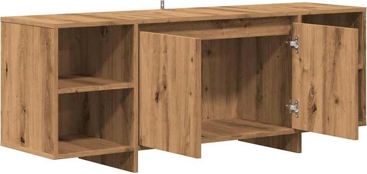 Produktbild VidaXL TV Schrank Lowboard Fernsehschrank Fernsehtisch TV Möbel Artisan-Eiche (130 x 35 x 50 cm)