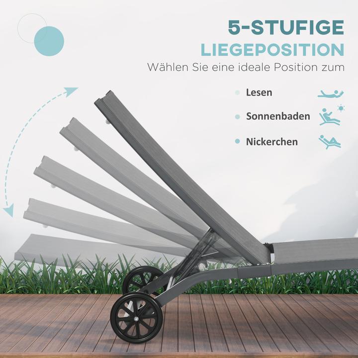 Produktbild Outsunny Sonnenliege (66 cm)