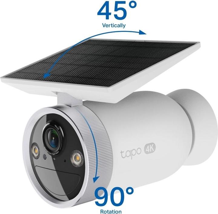 Produktbild TP-Link Netzwerkkamera Tapo C465 4K Solar mit Akku und (3840 x 2160 Pixels)