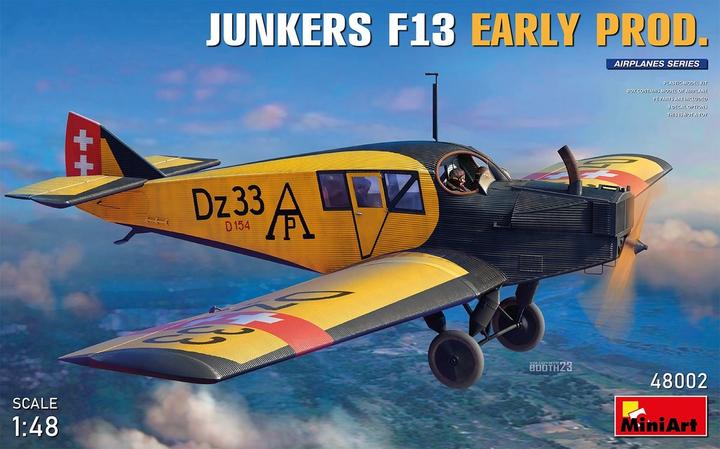 Produktbild 1:48 Junkers F13. frühe Produktion